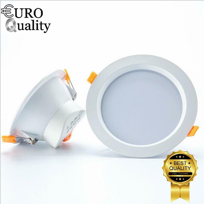 Đèn Led âm trần 9W Euro Quality 6500k, lỗ 9.5cm, bộ 5 bóng