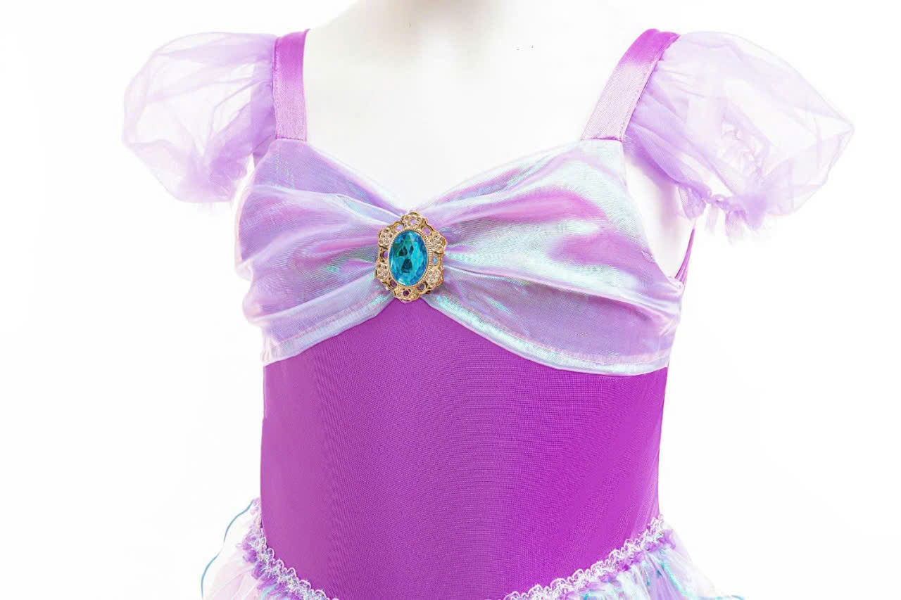 Đầm váy cho bé gái cosplay nàng tiên cá dự tiệc lễ tết giáng sinh năm mới size 100-150 hàng quảng châu