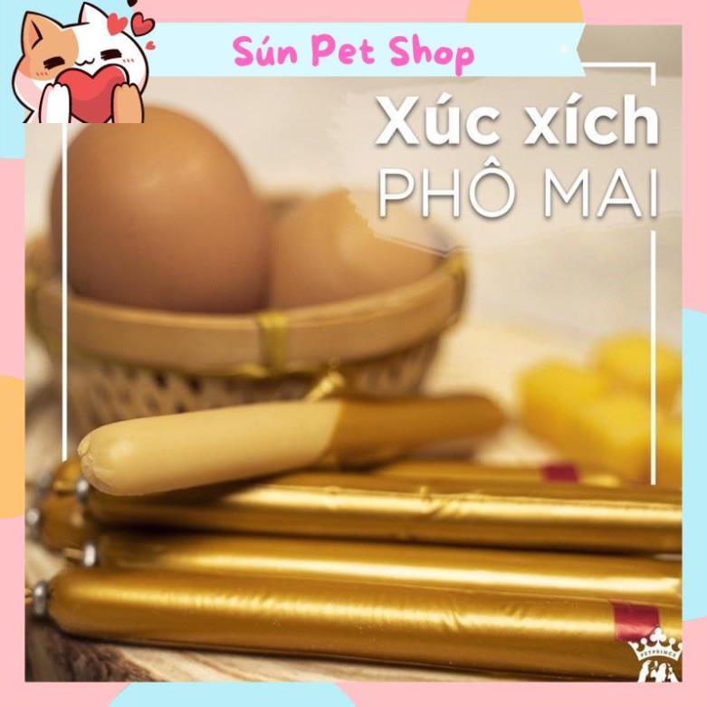 Xúc xích phomai Bowwow cho chó mèo vị phô mai (240g)