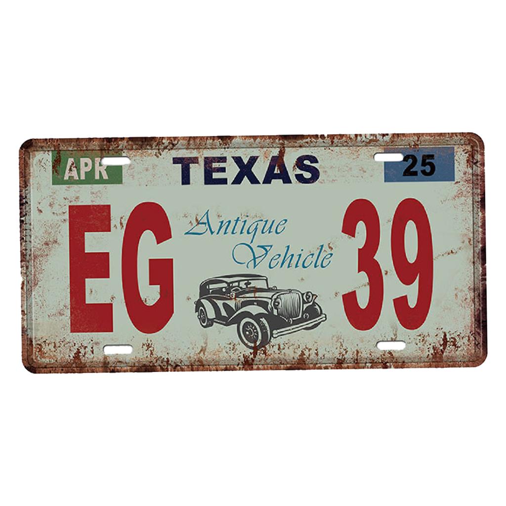 2pcs Iron painting  metal tin sign