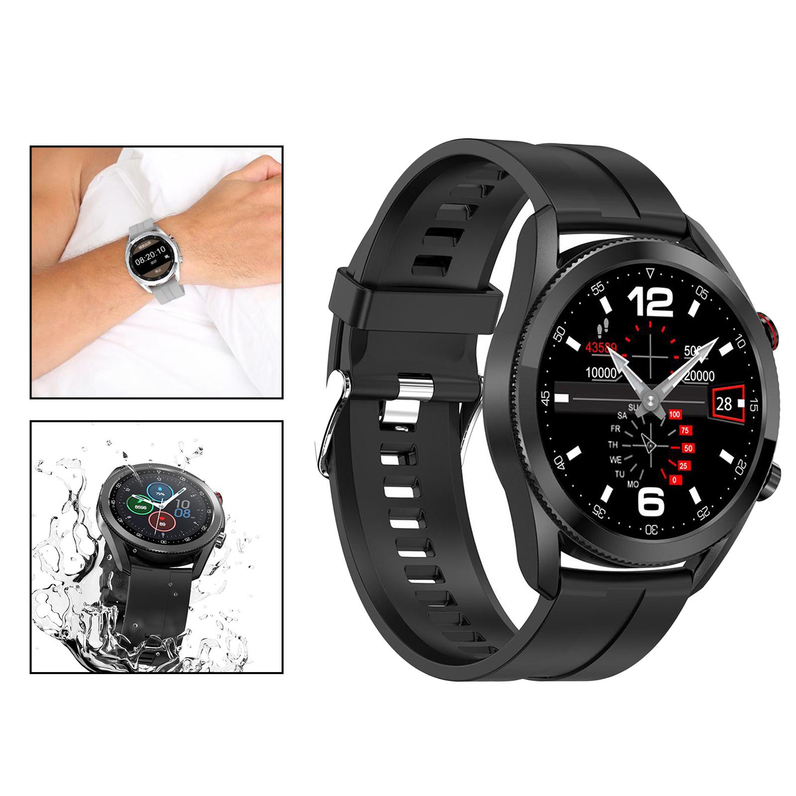 L19 Smart Watch for Men Women, Fitness Tracker Watch Blood Oxygen Meter, IP68 Waterproof Smartwatch