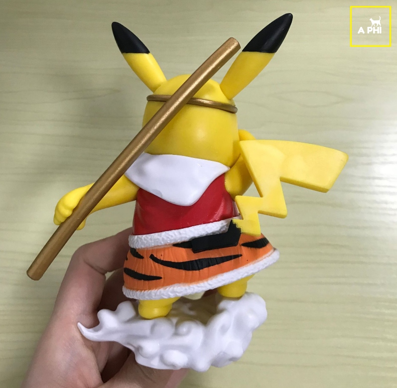 Mô hình Pikachu cosplay Tây Du Ký siêu ngầu trang trí tặng quà để bàn