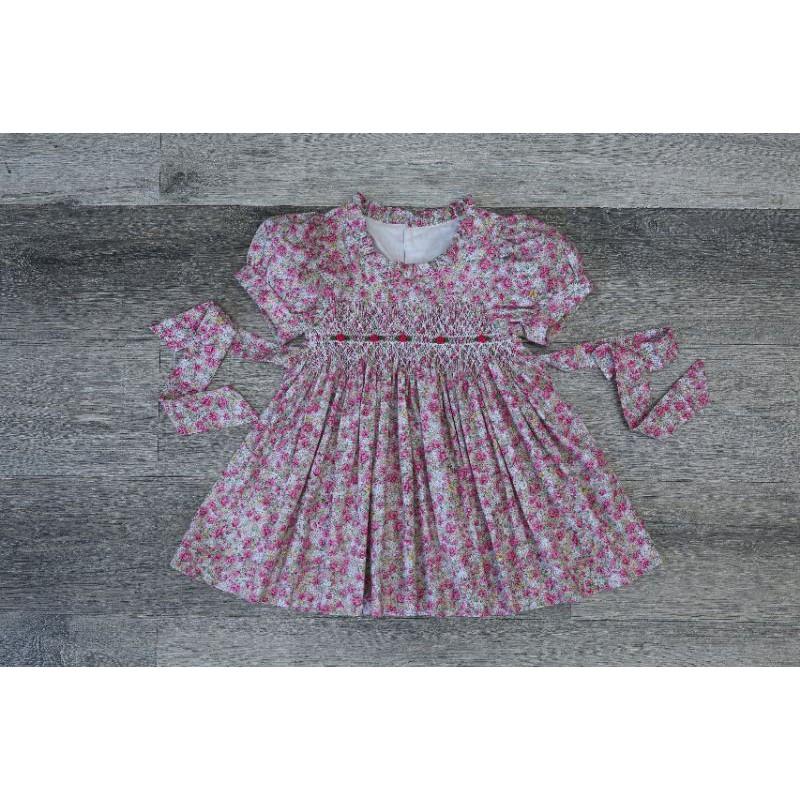 ĐẦM SMOCK HOA NHÍ