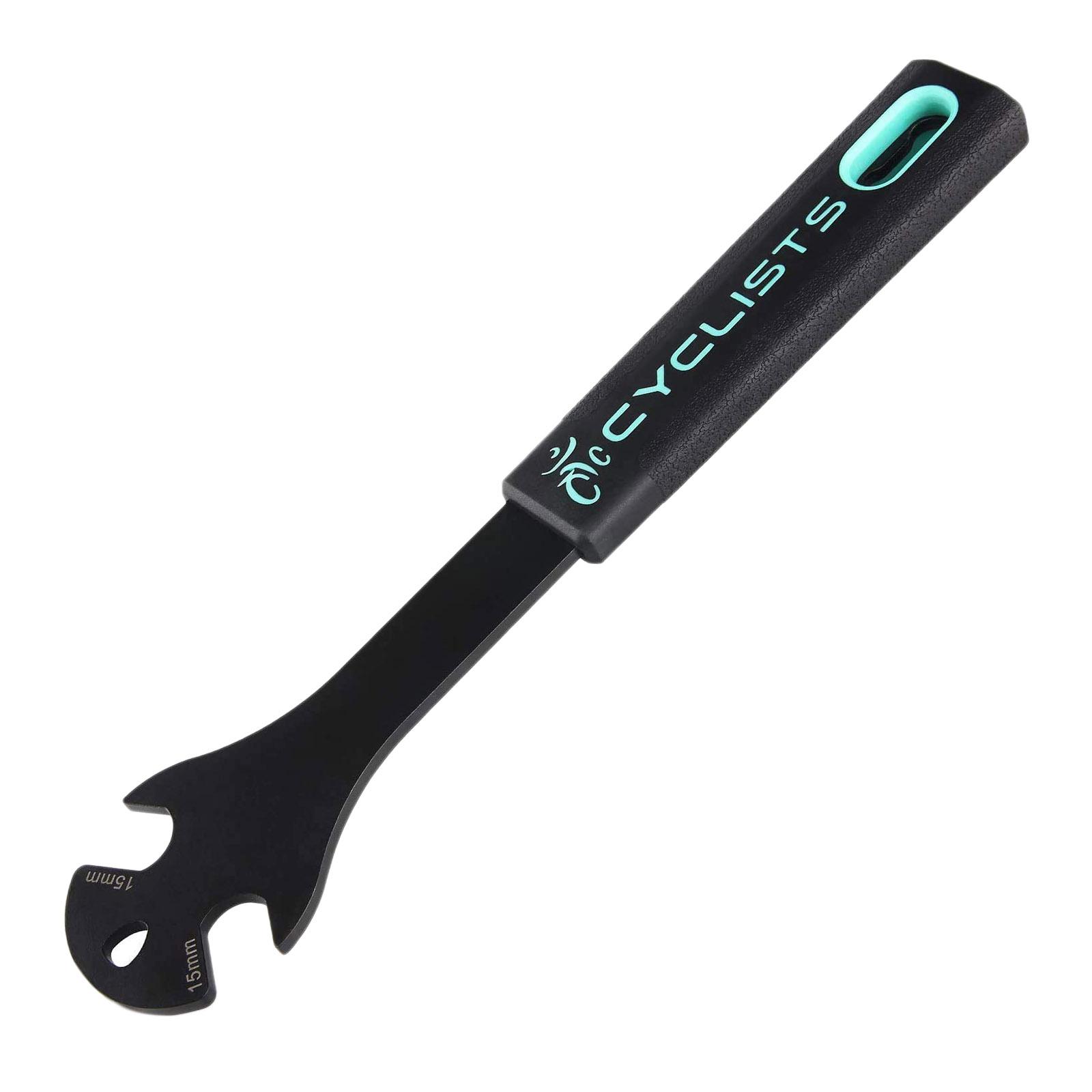 Bike Pedal Wrench 15mm Bicycle Pedals Spanner Removal Mechanic Repair Tool