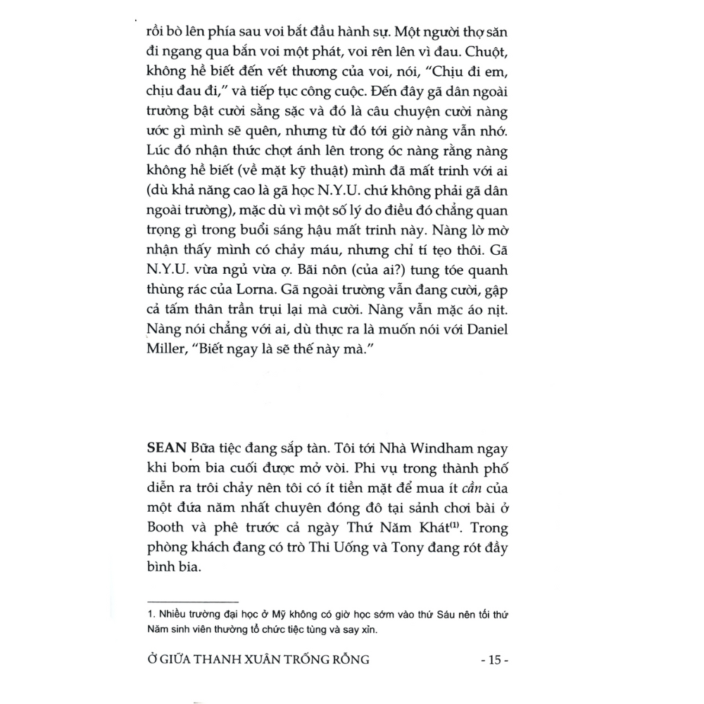 Sách Ở Giữa Thanh Xuân Trống Rỗng