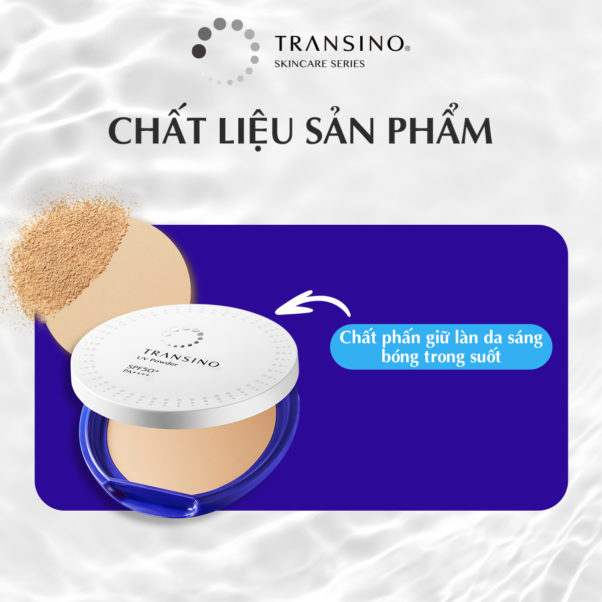 Phấn nền chống nắng TRANSINO