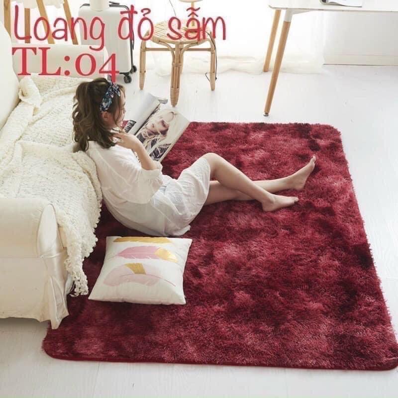 Thảm Lông dầy hàng đẹp kt 1m6 x 2m