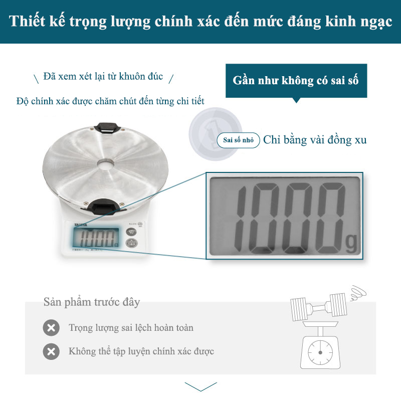 Tạ Tay Điều Chỉnh LYSIN 40kg (bộ 80kg) –Tăng Giảm 1kg, Mạ Crom Chống Gỉ, Tay Cầm Cao Su Bảo Vệ Tay, Bền Bỉ Chuẩn Nhật