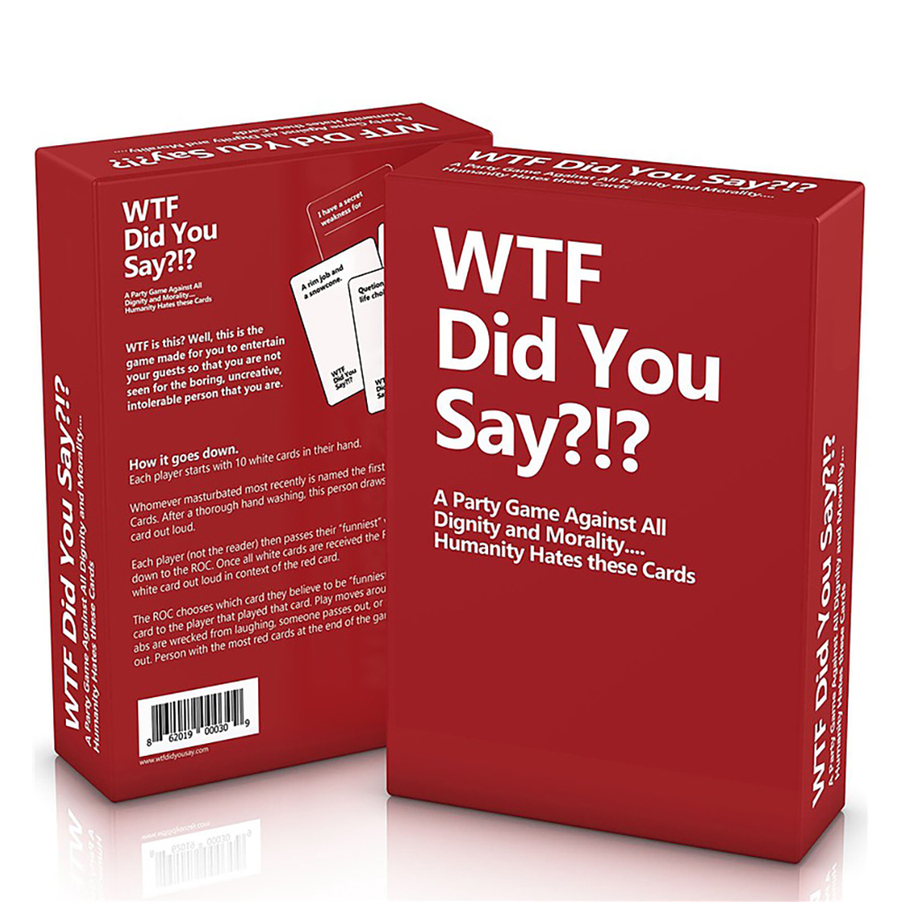 WTF Did You Say?!? Board Game Bộ Trò Chơi Cho Cả Gia Đình