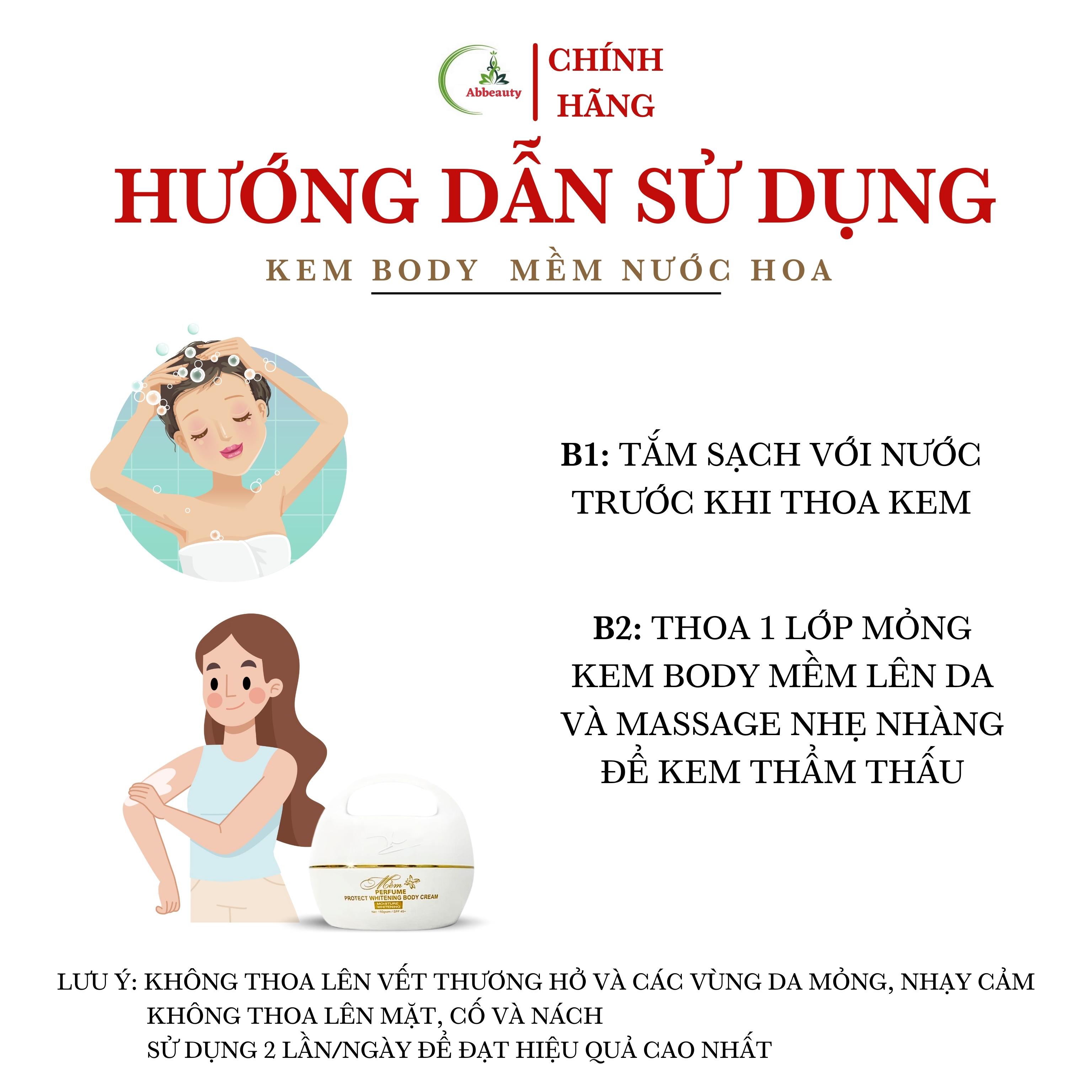 Kem trắng da body Acosmetics, dưỡng trắng da body, hương nước hoa 150g