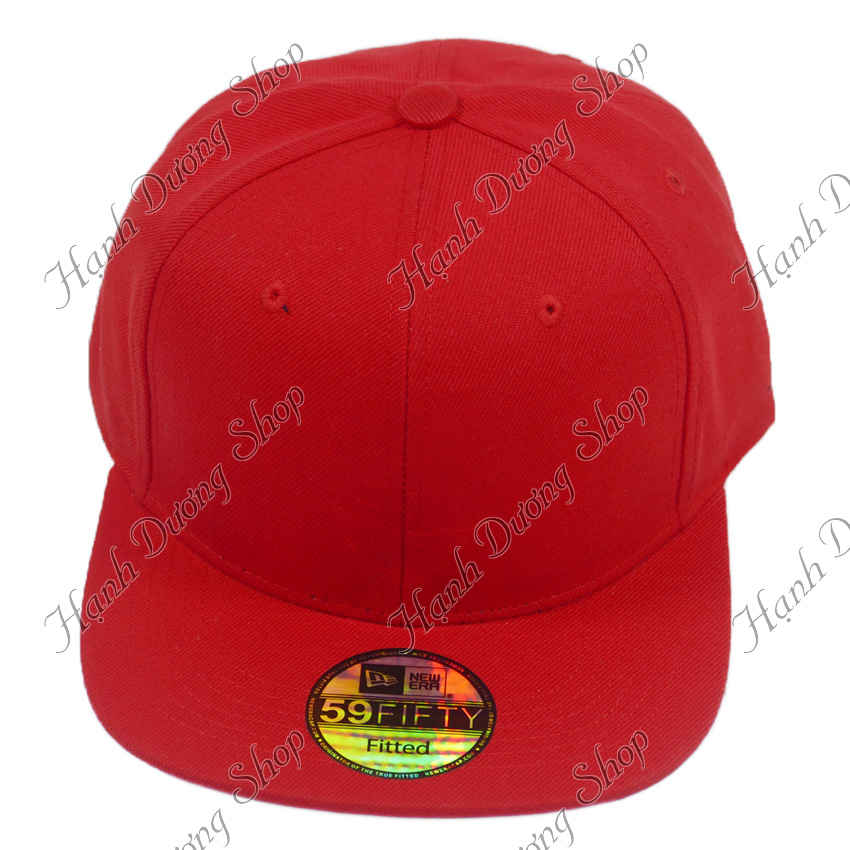 Mũ Snapback Trơn Nón Hiphop không thêu họa tiết, thiết kế mỏ bằng độc đáo, có khóa nhựa tăng giảm size - Hạnh Dương