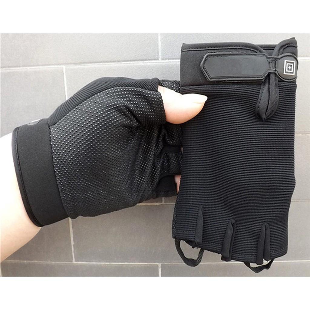 1 Đôi Găng Tay Chiến Thuật Hở Ngón