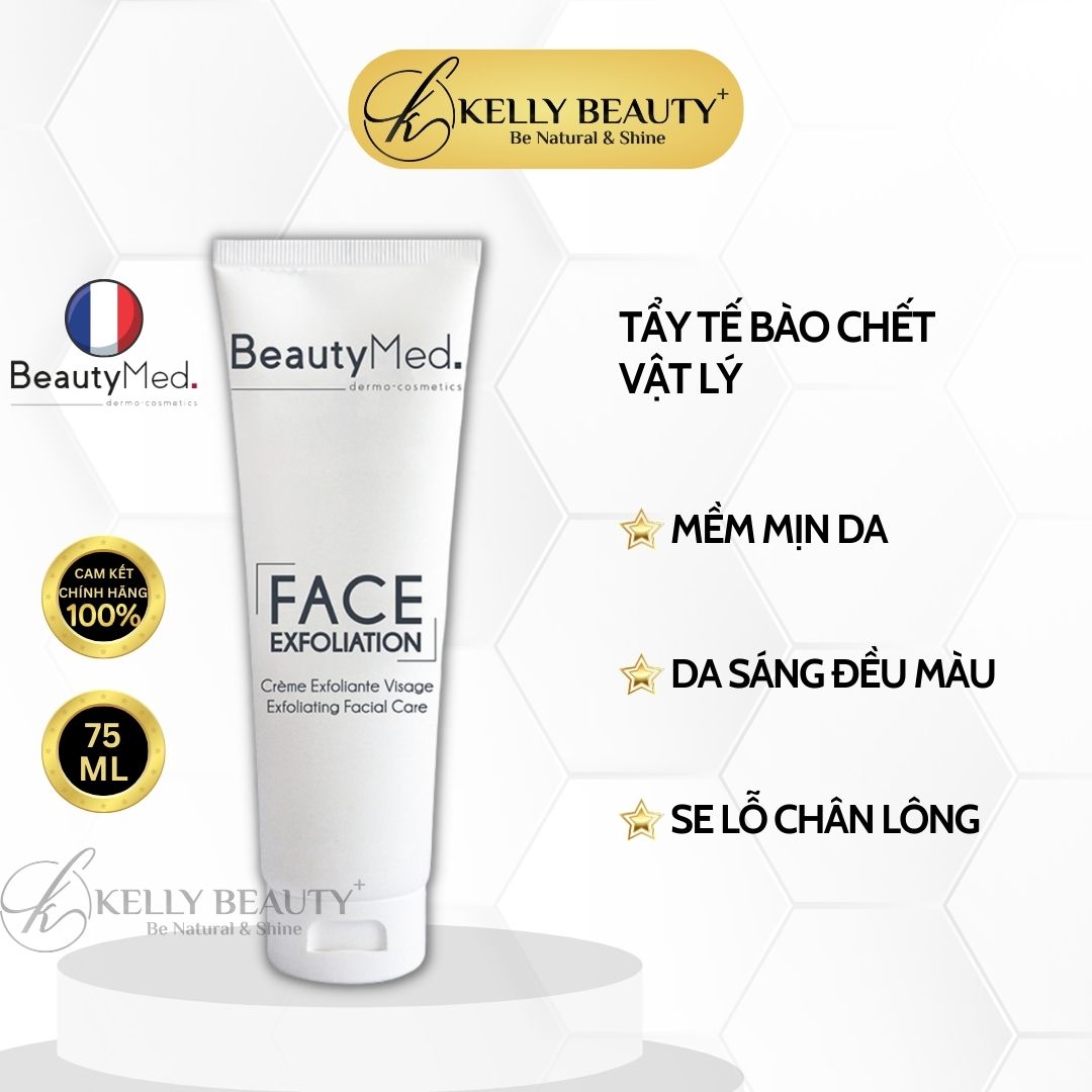 Tẩy Tế Bào Chết Vật Lý BeautyMed Face Exfoliation | Kelly Beauty