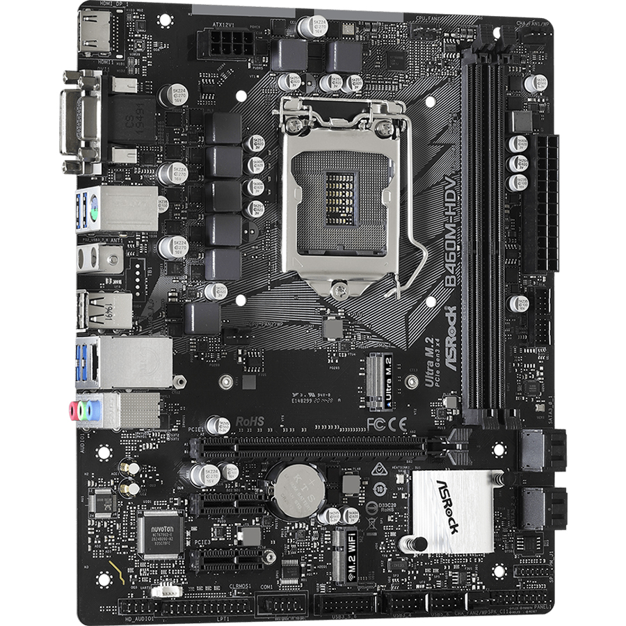 Bo Mạch Chủ Mainboard ASRock B460M-HDV - Hàng Chính Hãng