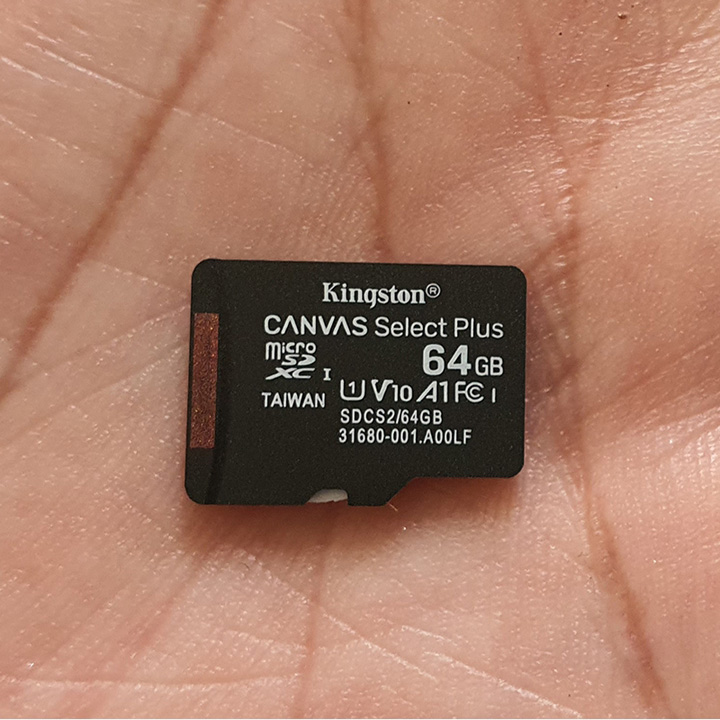 Thẻ Nhớ Kingston 64GB Micro SD Class 10 SDCS2/64GBSP hàng chính hãng