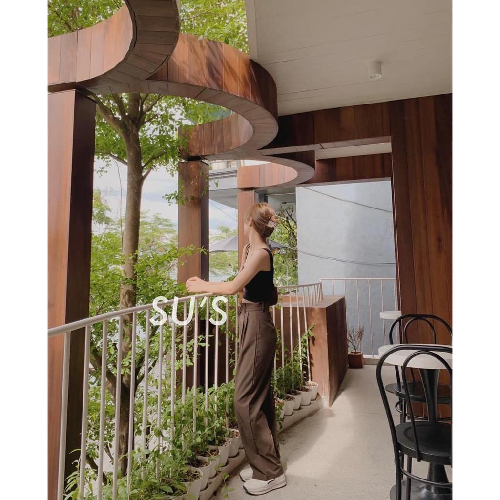 Áo 2 Dây Cổ Vuông