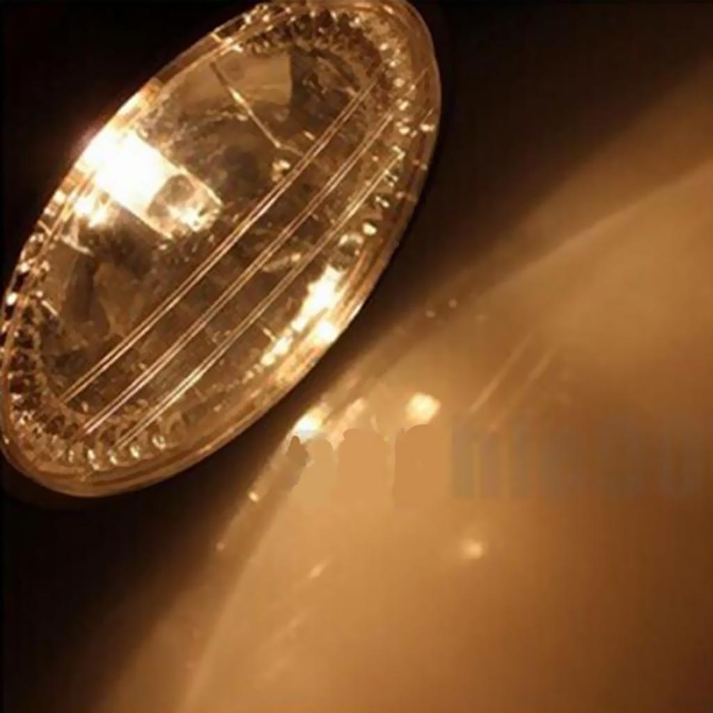 7" Universal Motorcycle Headlight LED  Lamp Black Bracket Mount