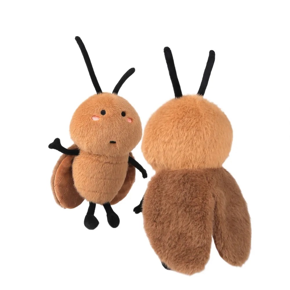Thú nhồi bông con gián vô tri ngộ nghĩnh - Size 20cm - Quà tặng gấu bông tiểu cường thiếu ngủ dễ thương - Gối ôm êm mịn cho bé