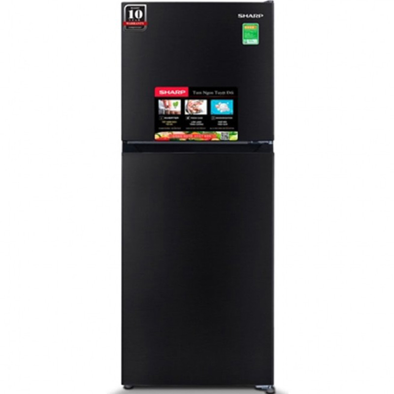 Tủ lạnh Sharp Inverter 165 lít SJ-X198V-DG - Hàng chính hãng - Chỉ giao HCM