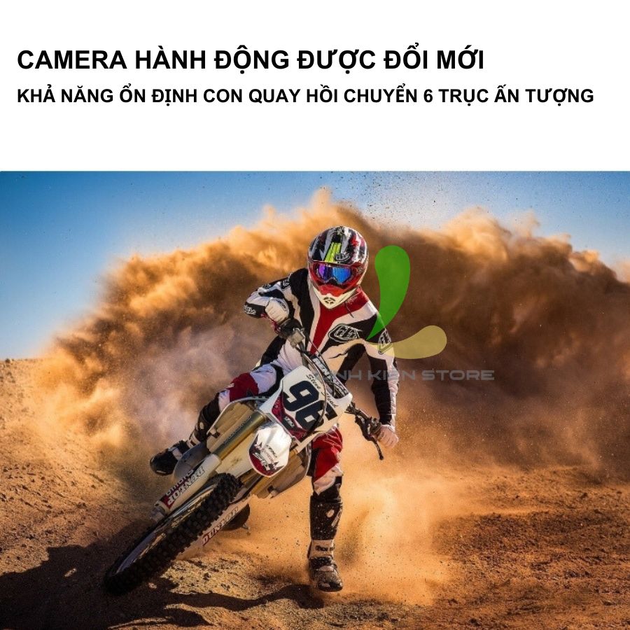 Camera hành trình SJCAM C110 Plus bản 2024 - Actioncam C110+ 4K Wifi chống rung kép camera mini - Hàng nhập khẩu