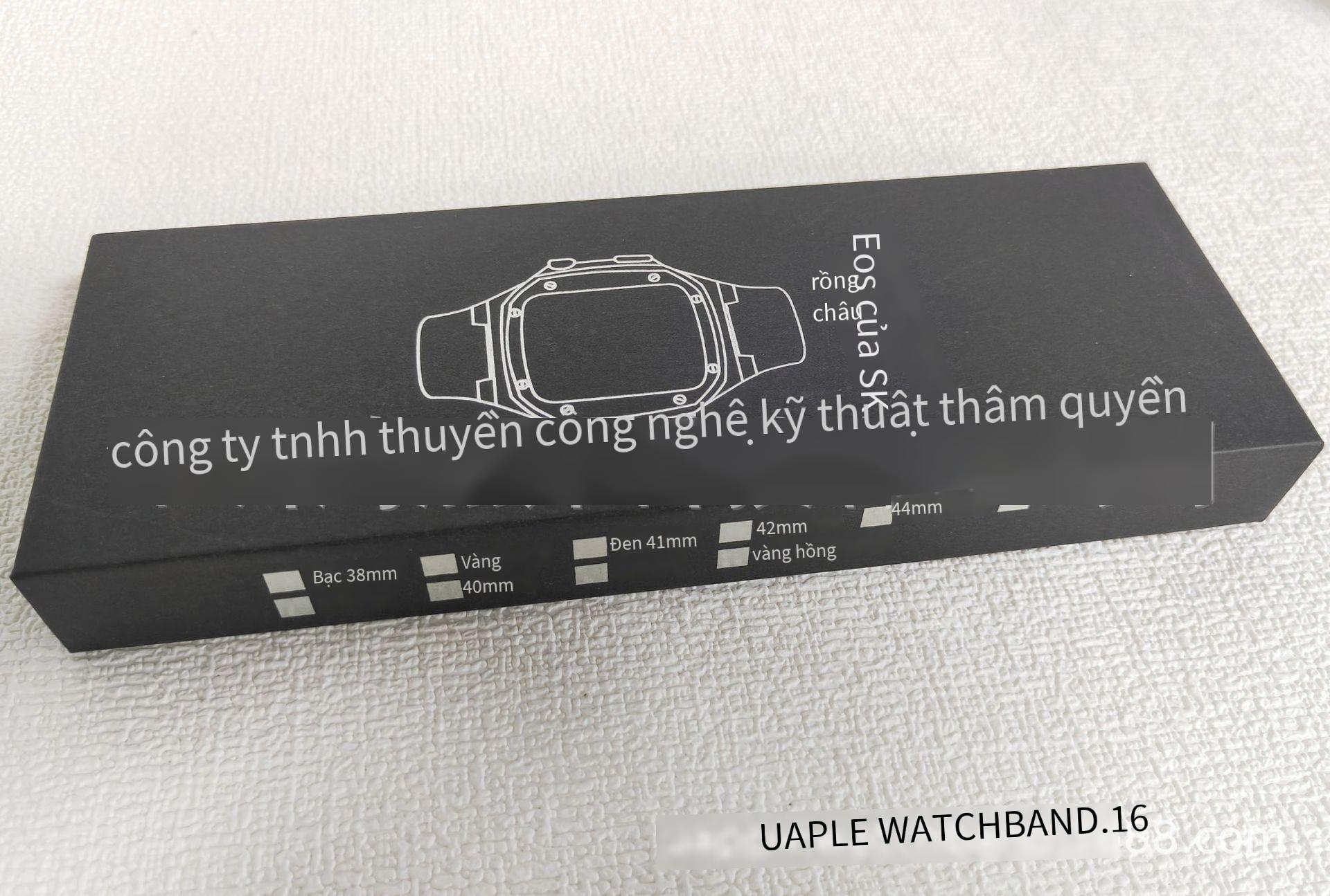 Đảm bảo chất lượng Sản phẩm mới Thích hợp cho dây đeo đồng hồ Apple Vỏ bảo vệ bằng thép không gỉ Hộp đóng gói Vỏ trời và đất Hộp quà tặng cao cấp có dụng cụ