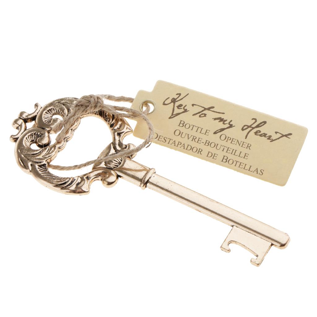 Key Design Skeleton Key Beer Bottle Opener Wedding Party Gift Favor