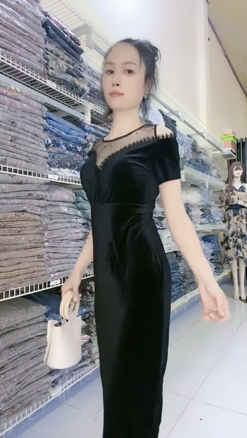 Đầm ôm body hở vai cao cấp Myqlothing