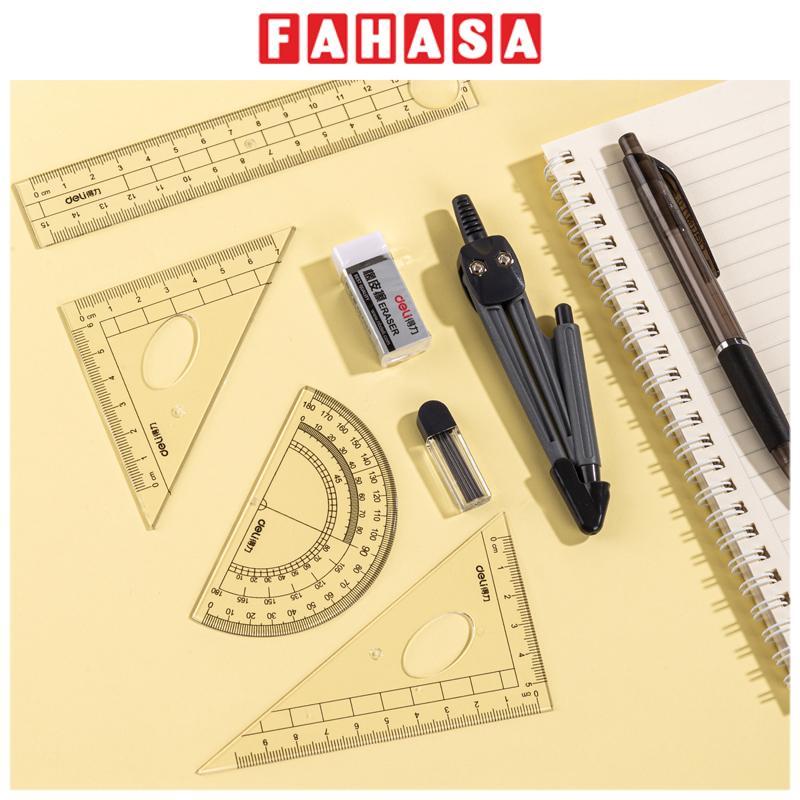 Bộ Compa 8 Món - Bút Chì Kim - Deli 9591