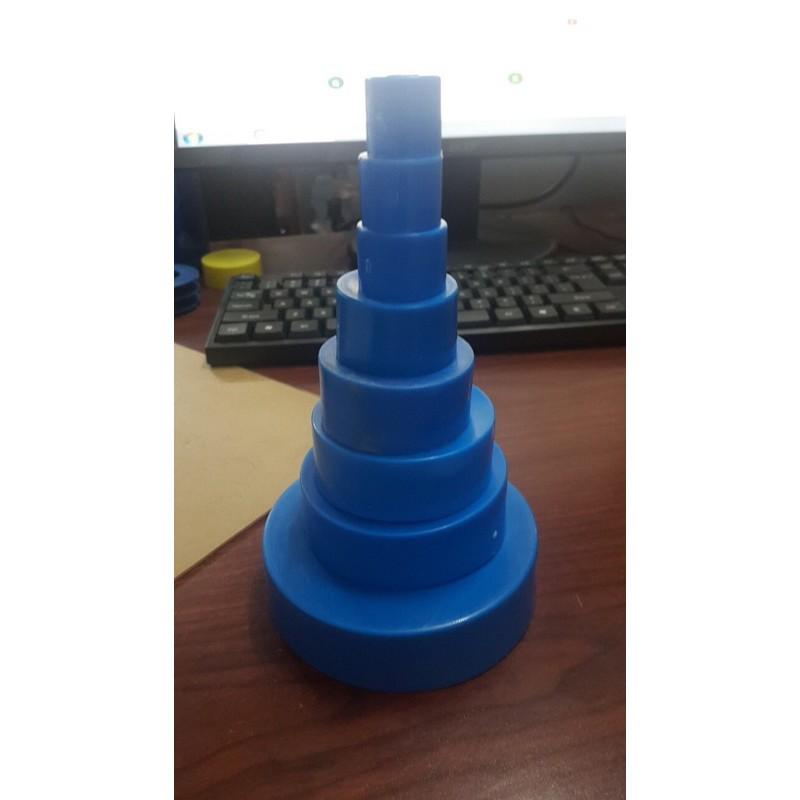 Nút nhựa bịt ngoài đầu thép phi 76mm