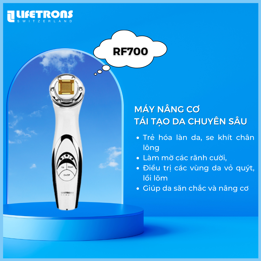 Máy Nâng Cơ Và Tái Tạo Da Chuyên Sâu Lifetrons RF-700