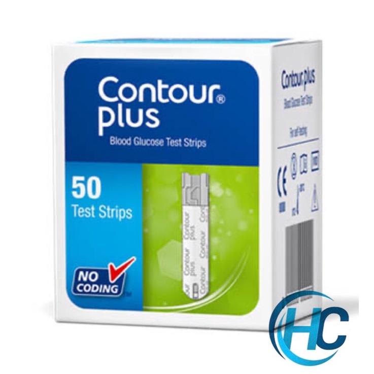 Que Thử Đường Huyết Contour Plus (Hộp 50 que)