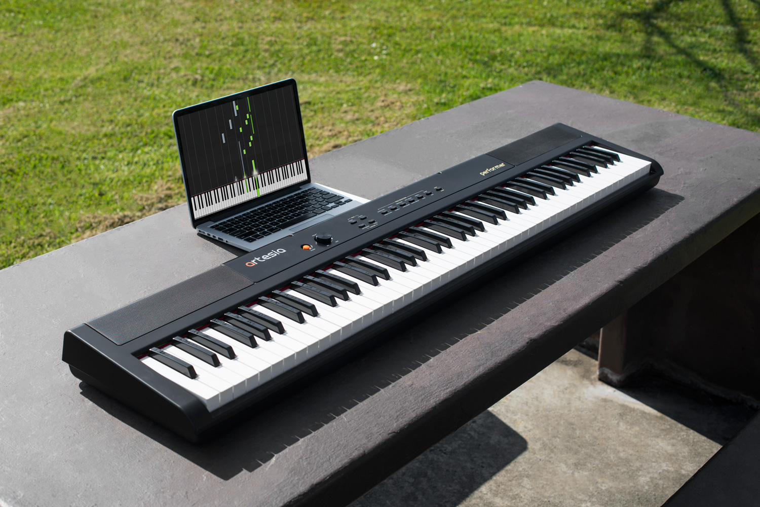 Đàn Piano điện/ Mobile Digital Piano - Artesia Performer (BL) - Màu đen - Hàng chính hãng