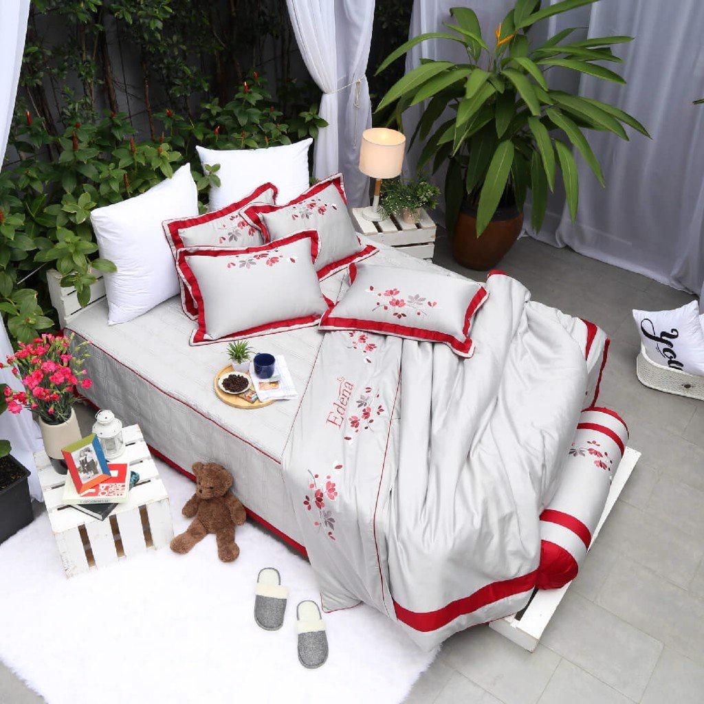 Bộ Ga Chần Gòn Cotton Đặc Biệt Edena 522, hiện đại, sang trọng