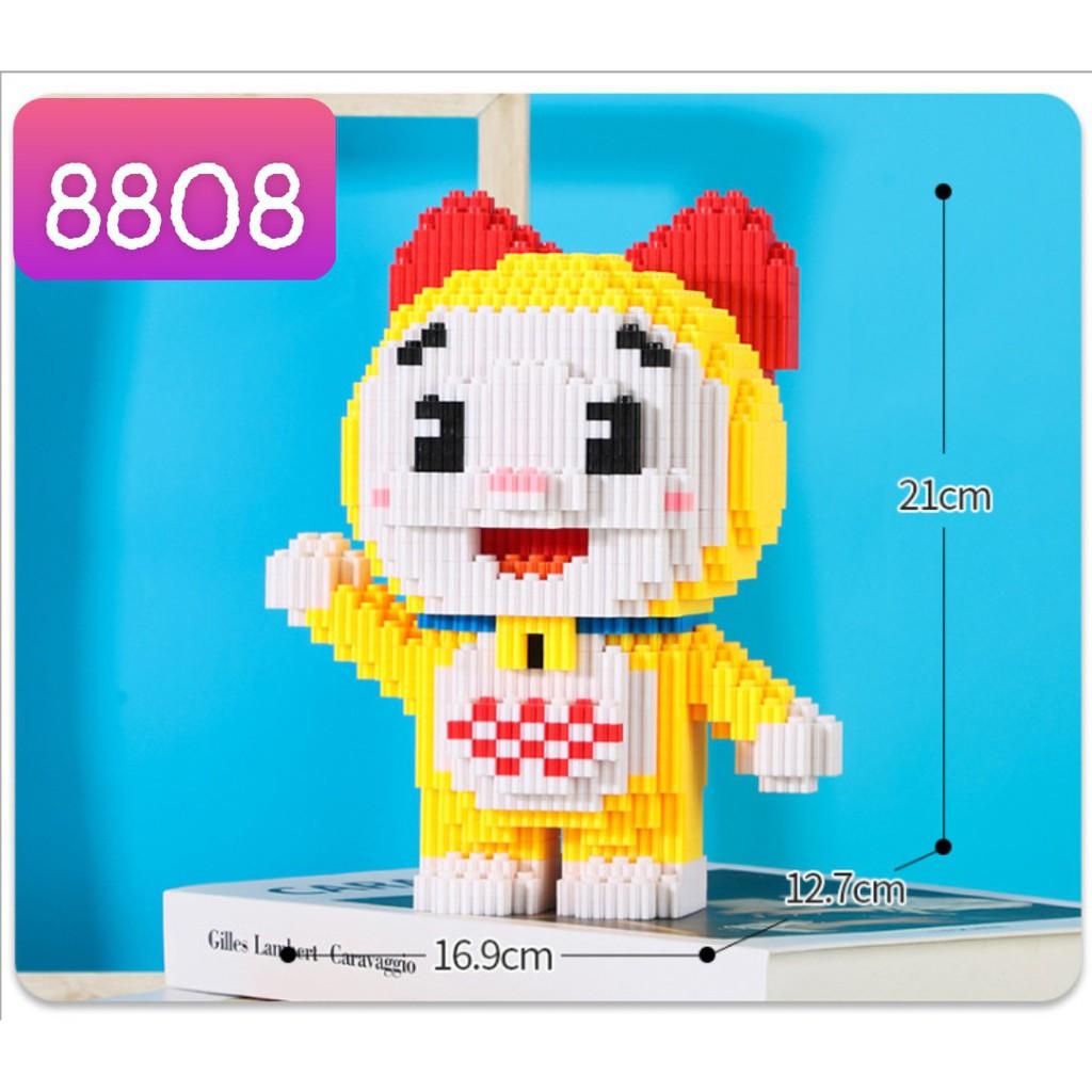 {Doreamon và những người bạn} - LẮP RÁP XẾP HÌNH NANOBLOCKS NHIỀU KHỐI NHỎ NHÂN VẬT HOẠT HÌNH - 1 HỌP 1 CON