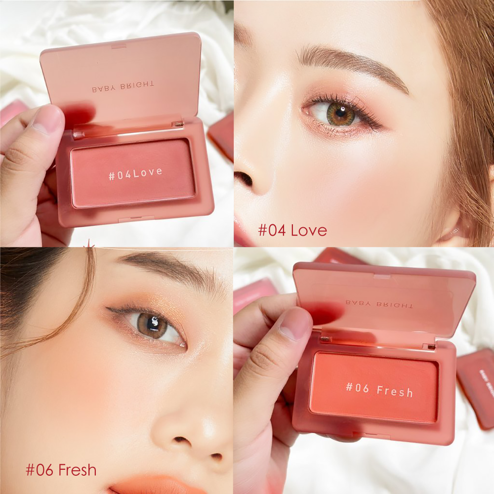 Phấn má hồng BABY BRIGHT MOOD MATTE BLUSHER