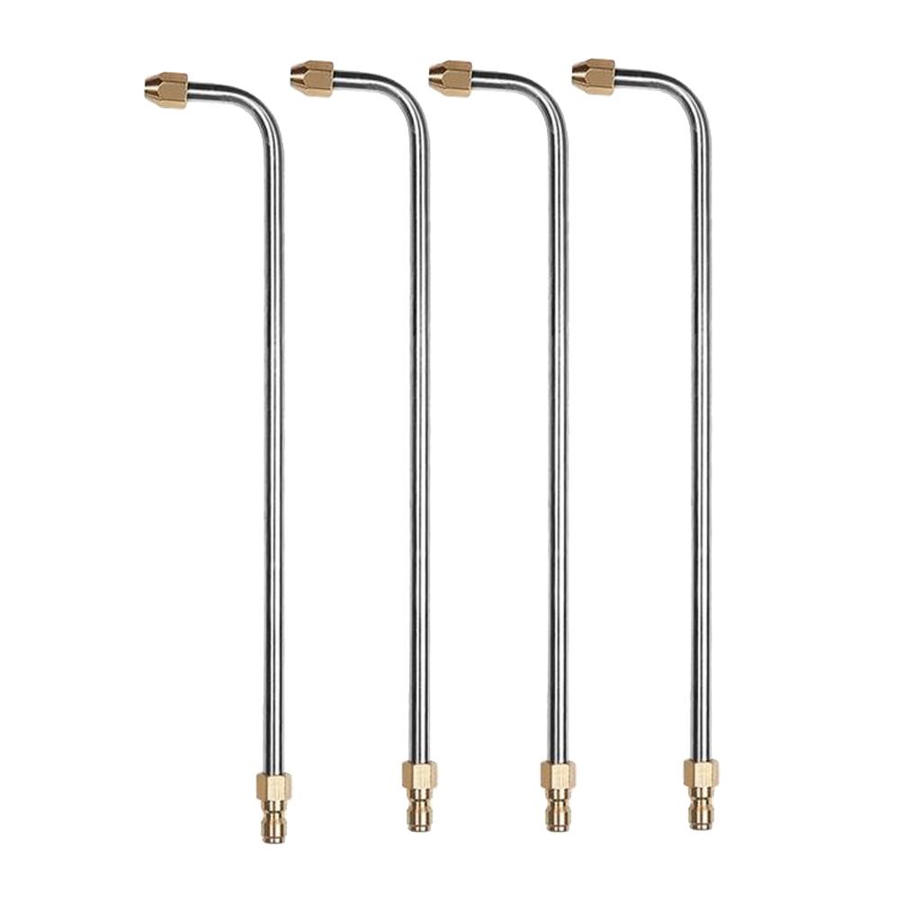 4x90 Độ Áp Lực Vòi Phun Góc Cạnh Lance Mở Rộng 1/4 Phát Hành Nhanh