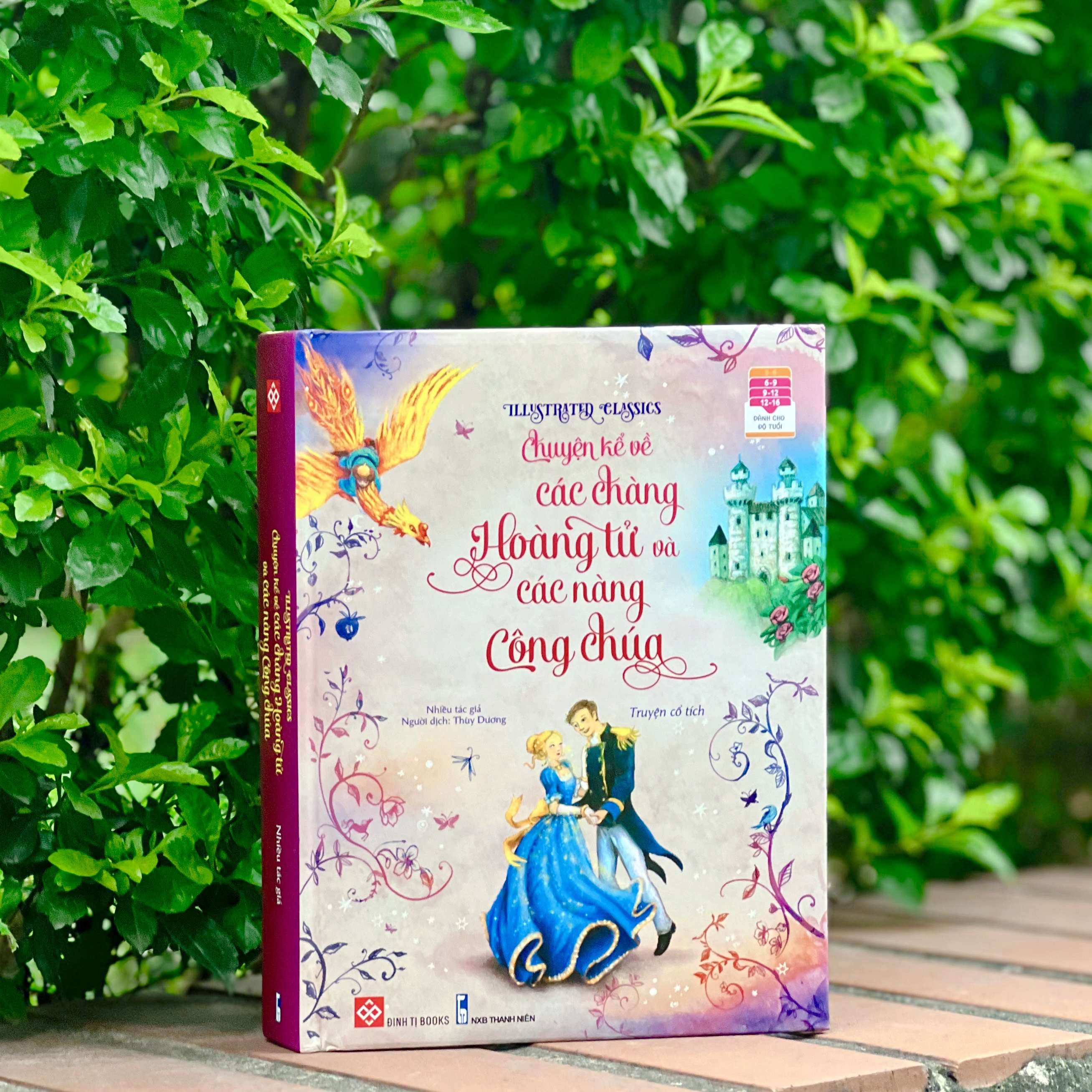 Sách - Illustrated Classics - Chuyện kể Về Các Chàng Hoàng Tử Và Các Nàng Công Chúa - Đinh Tị - Bìa Cứng
