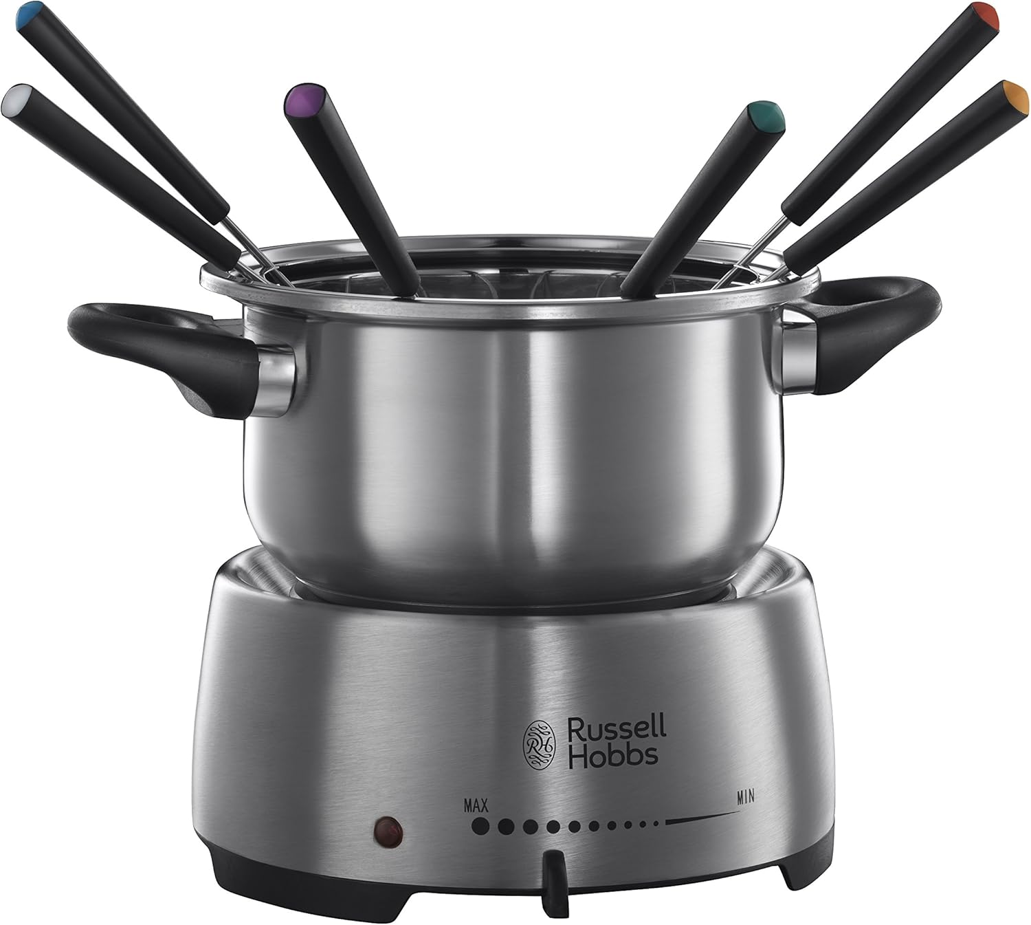 Bếp Lẩu Fondue Russell Hobbs Fiesta 22560-56 1200W 2L Màu Thép Không Gỉ Hàng chính hãng