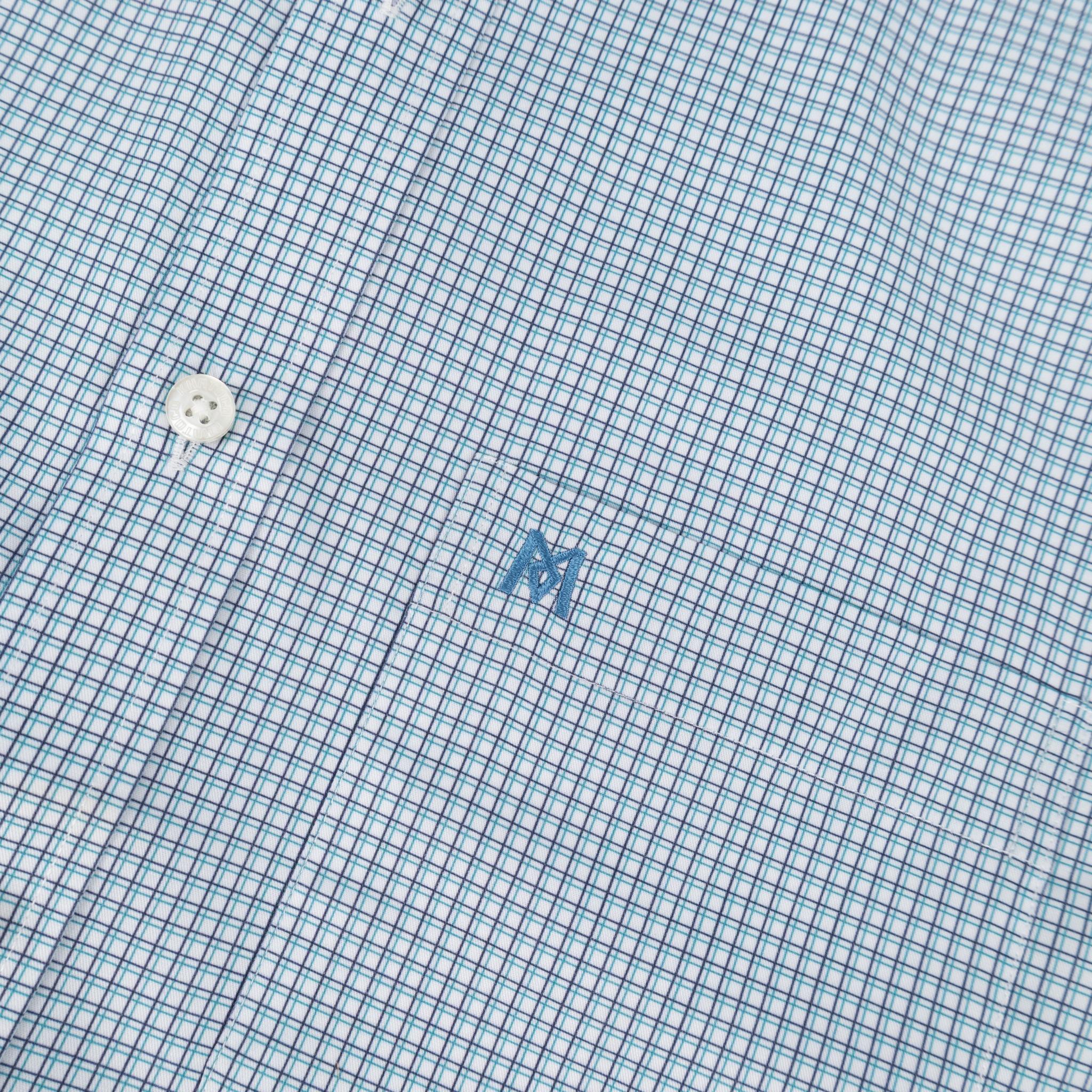 Áo sơ mi nam KHATOCO Tailor Fit dài tay A1MD538T1-CNCR813-2709-D