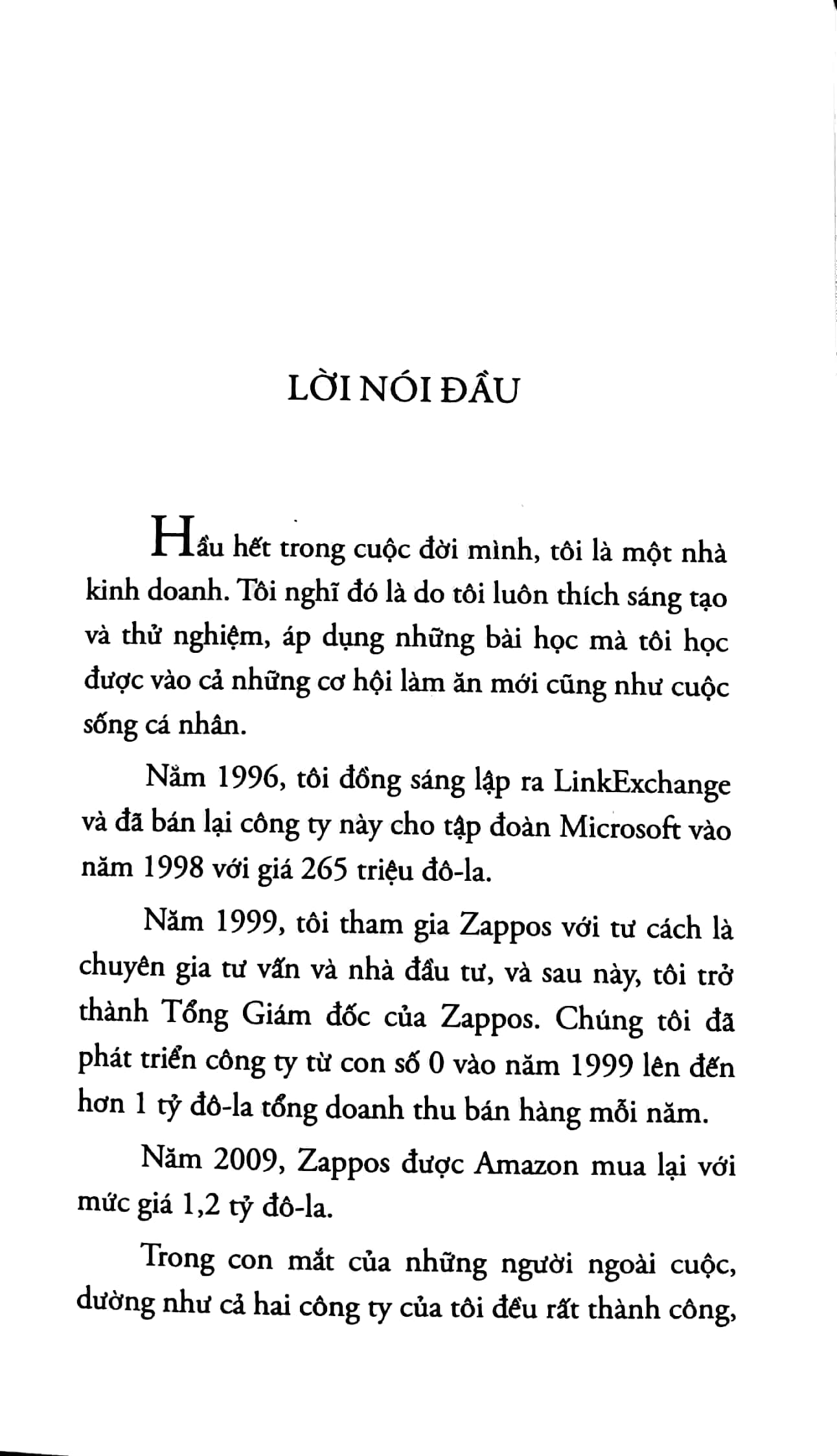 Tỷ Phú Bán Giày (Tái Bản) - Tony Hsieh