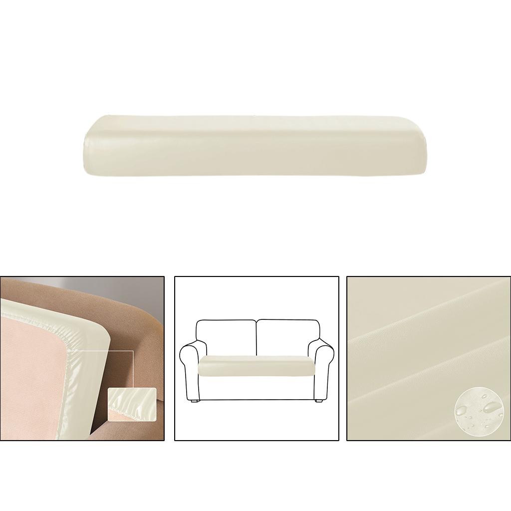 PU-Leather Stretch Sofa Seat Cushion Cover Slipcover