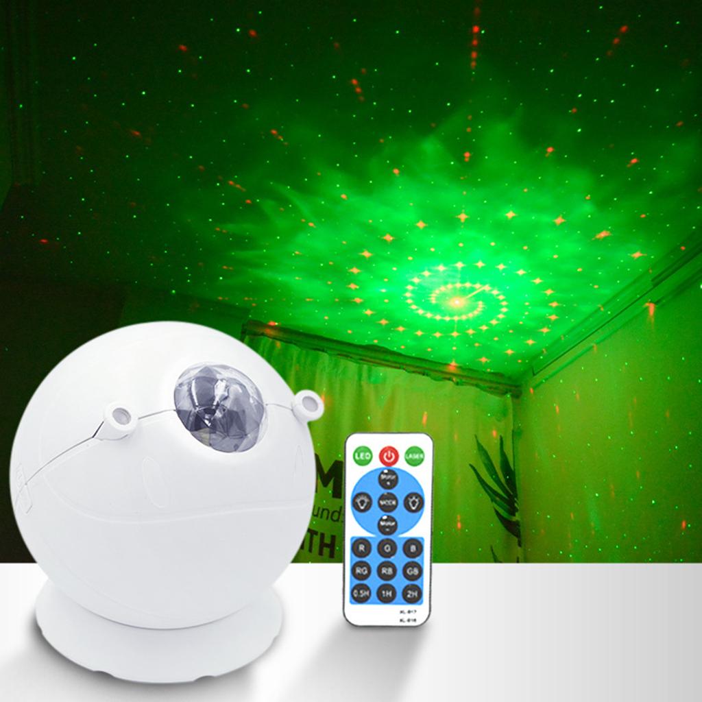 LED Galaxy Projector Light USB Sleep Atmosphere Ocean Projection Lamp Decor