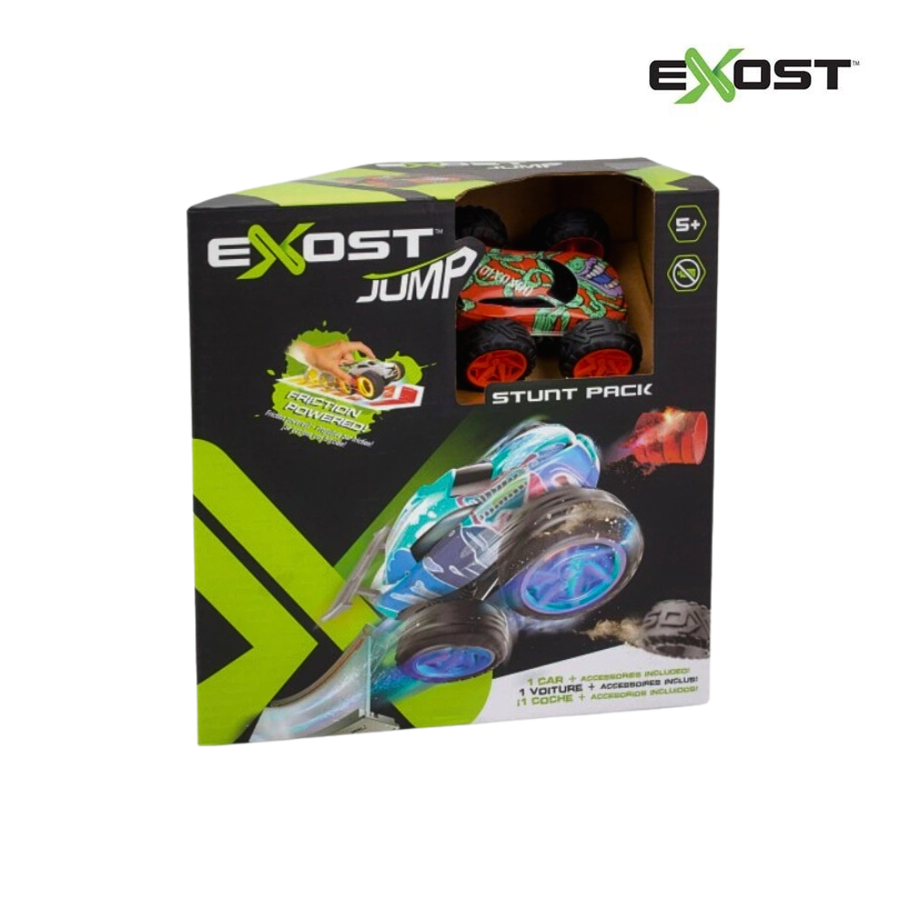 TiNiStore-Đồ chơi xe trớn nhào lộn kèm phụ kiện Jump Stunt Flip 1 Exost 20621001