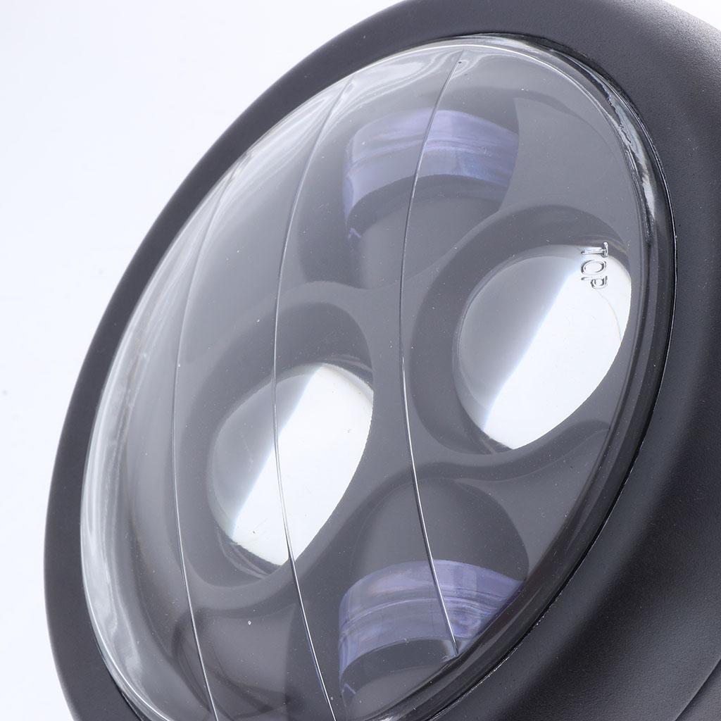 6.5inch Motorcycle Round Headlight LED Bulb Universal For 12v Motorbike Waterproof :IP67