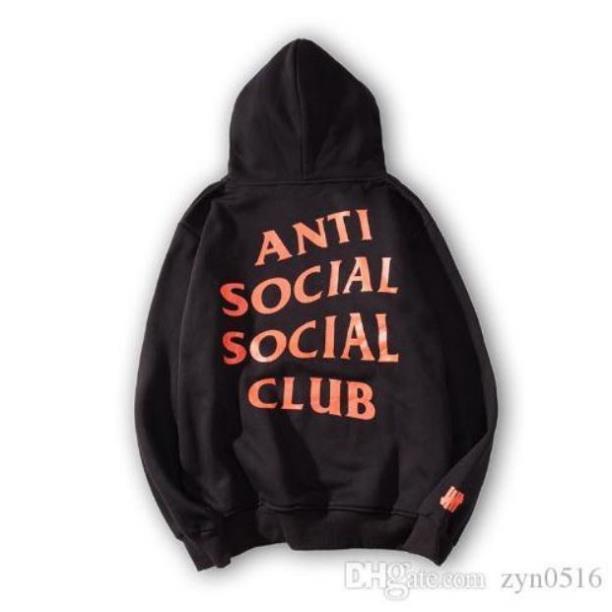 thời trang unisex nam nữ, Áo hoodie ANTI SOCIAL chất nỉ bông loại 1 giá rẻ MS02