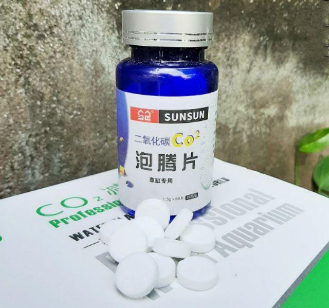 Viên sủi CO2 cho hồ thủy sinh