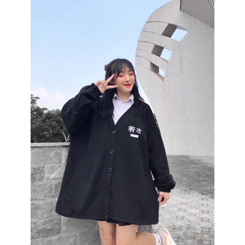Áo khoác nỉ cardigan CUBE ulzzang 1HIT_UNISEX