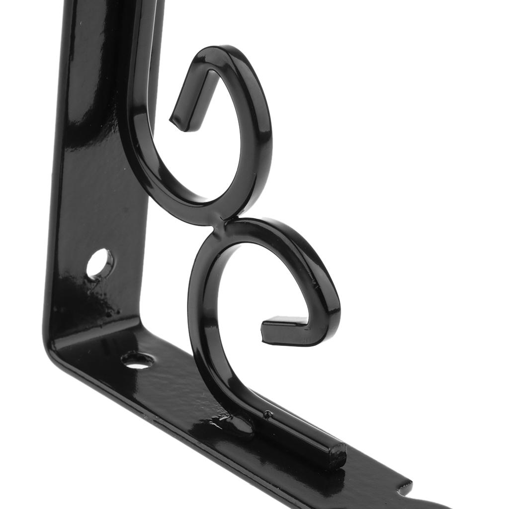 Wall Shelf Bracket L Shaped Angle Bracket Corner Floanting Bracket 15x11cm