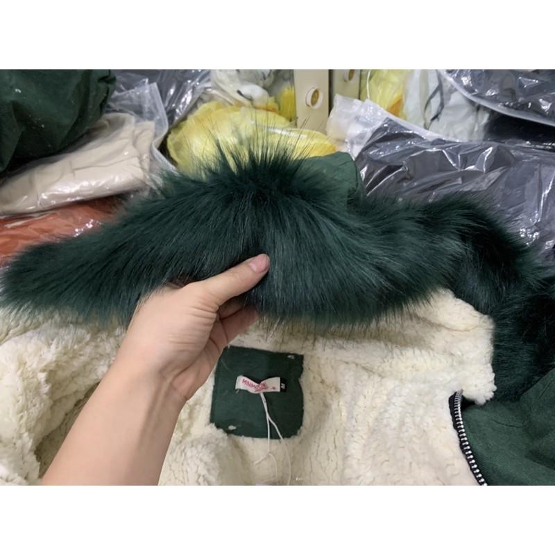 Áo khoác lông dày cao cấp sale