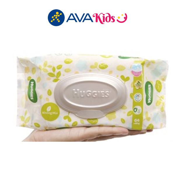 Khăn ướt em bé Gold Huggies Gold gói 64 miếng - Hàng chính hãng